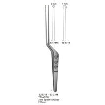 Forceps for Graspig Tissue, Tumers, Bayonet Shapes